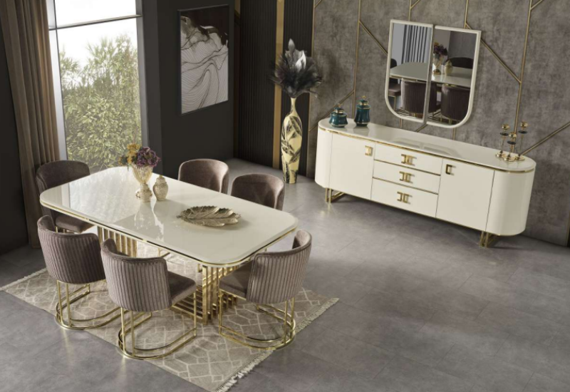 TESLA KREM YEMEK ODASI