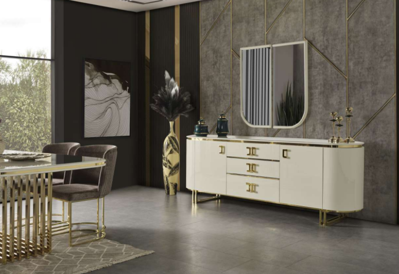 TESLA KREM YEMEK ODASI