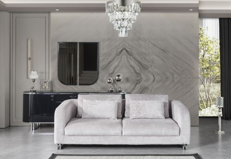 TESLA SİYAH KOLTUK TAKIMI