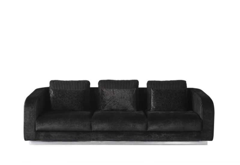 TESLA SİYAH KOLTUK TAKIMI